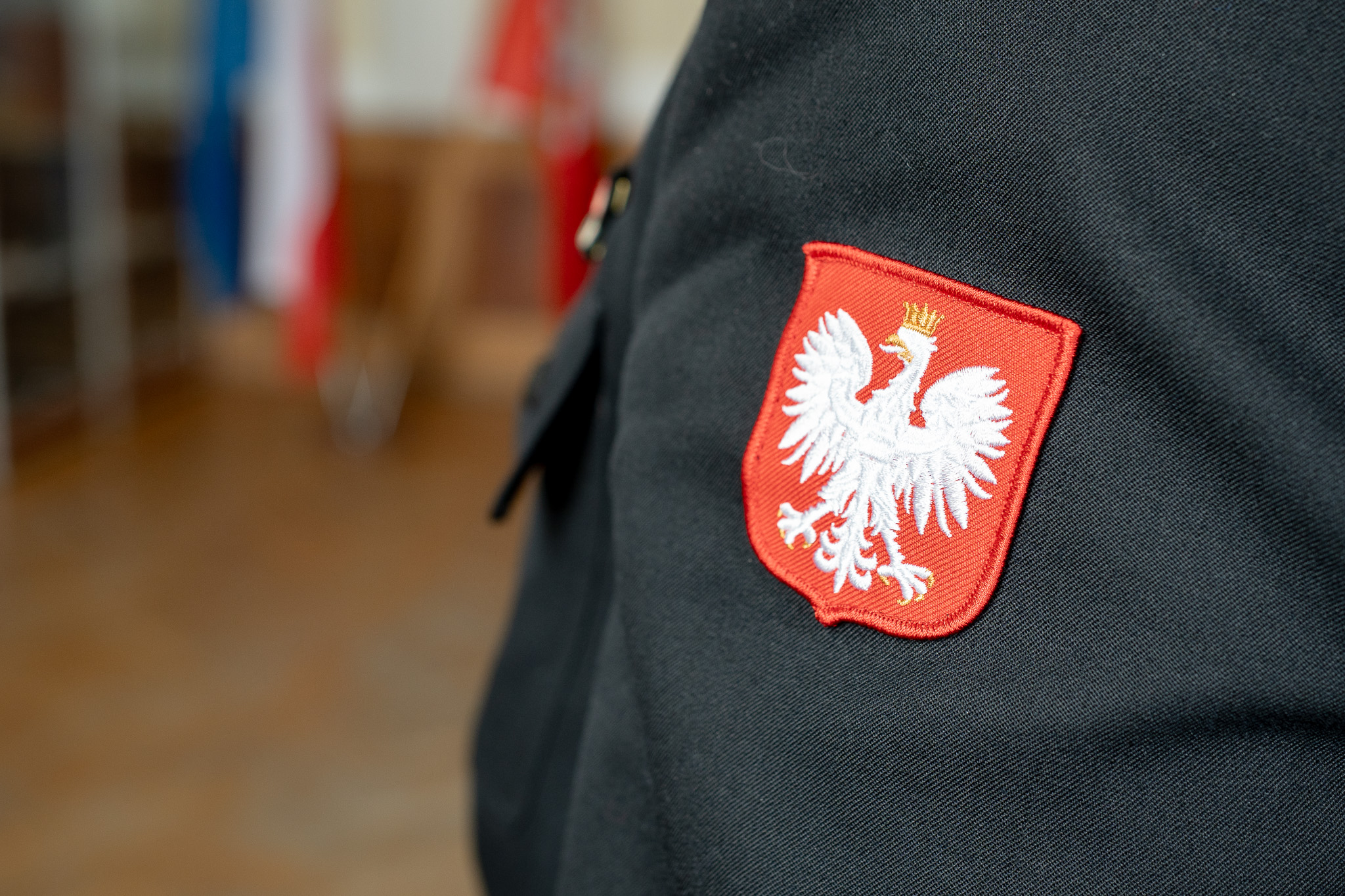 Uroczysta zbiórka z okazji 94. rocznicy 7 Szpitala Marynarki Wojennej oraz Święta Konstytucji 3 Maja – obraz