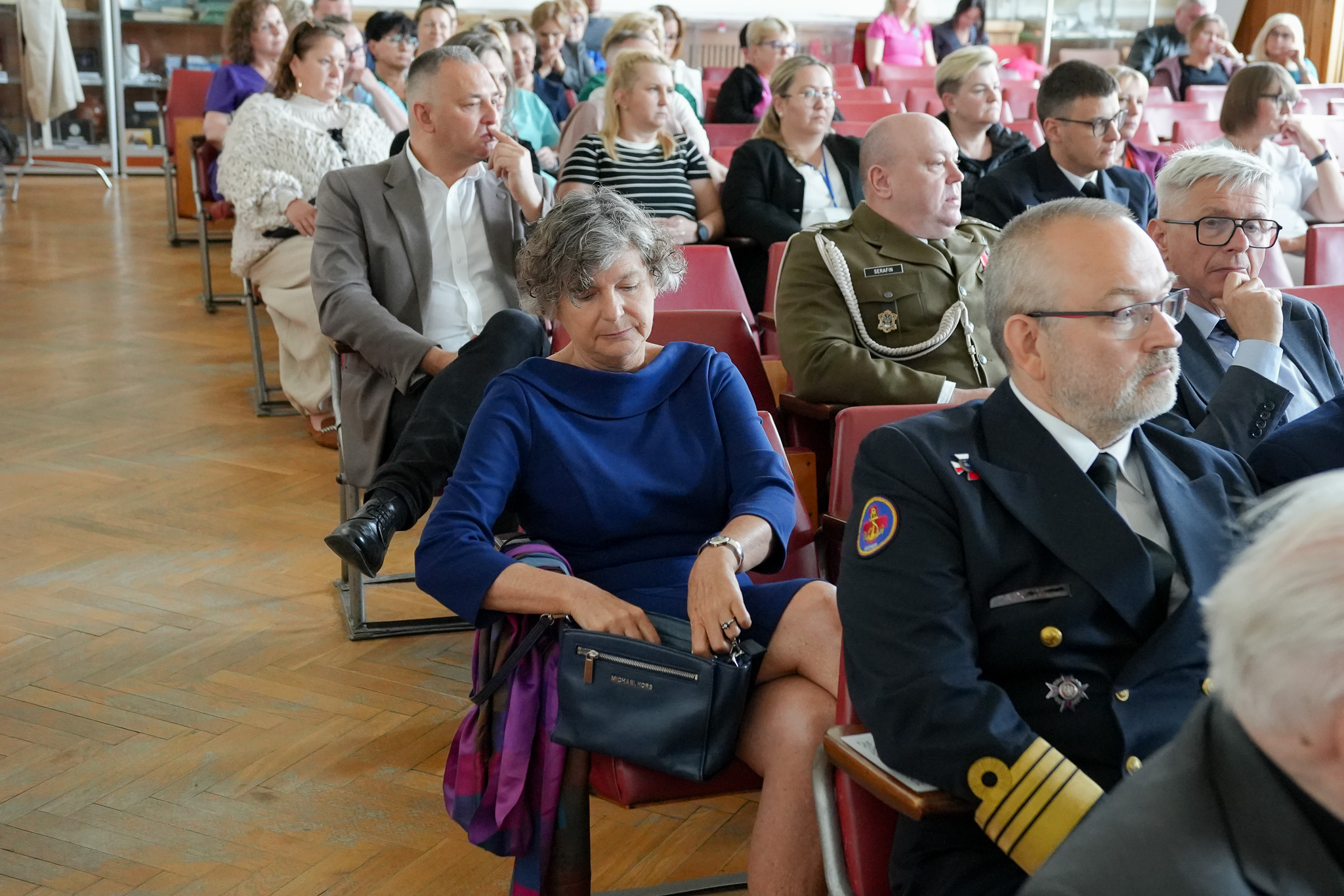 Uroczysta zbiórka z okazji 94. rocznicy 7 Szpitala Marynarki Wojennej oraz Święta Konstytucji 3 Maja – obraz