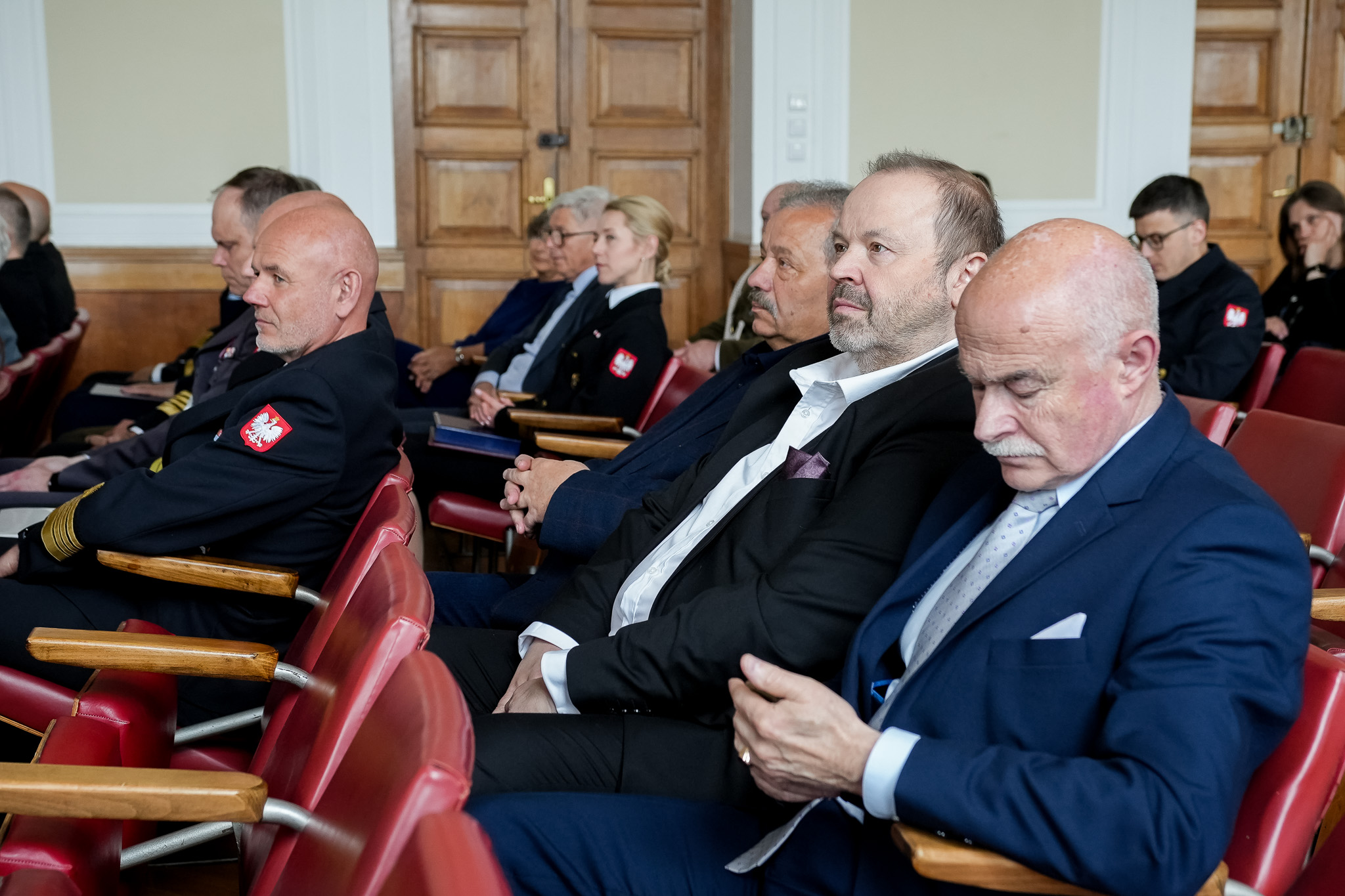Uroczysta zbiórka z okazji 94. rocznicy 7 Szpitala Marynarki Wojennej oraz Święta Konstytucji 3 Maja – obraz