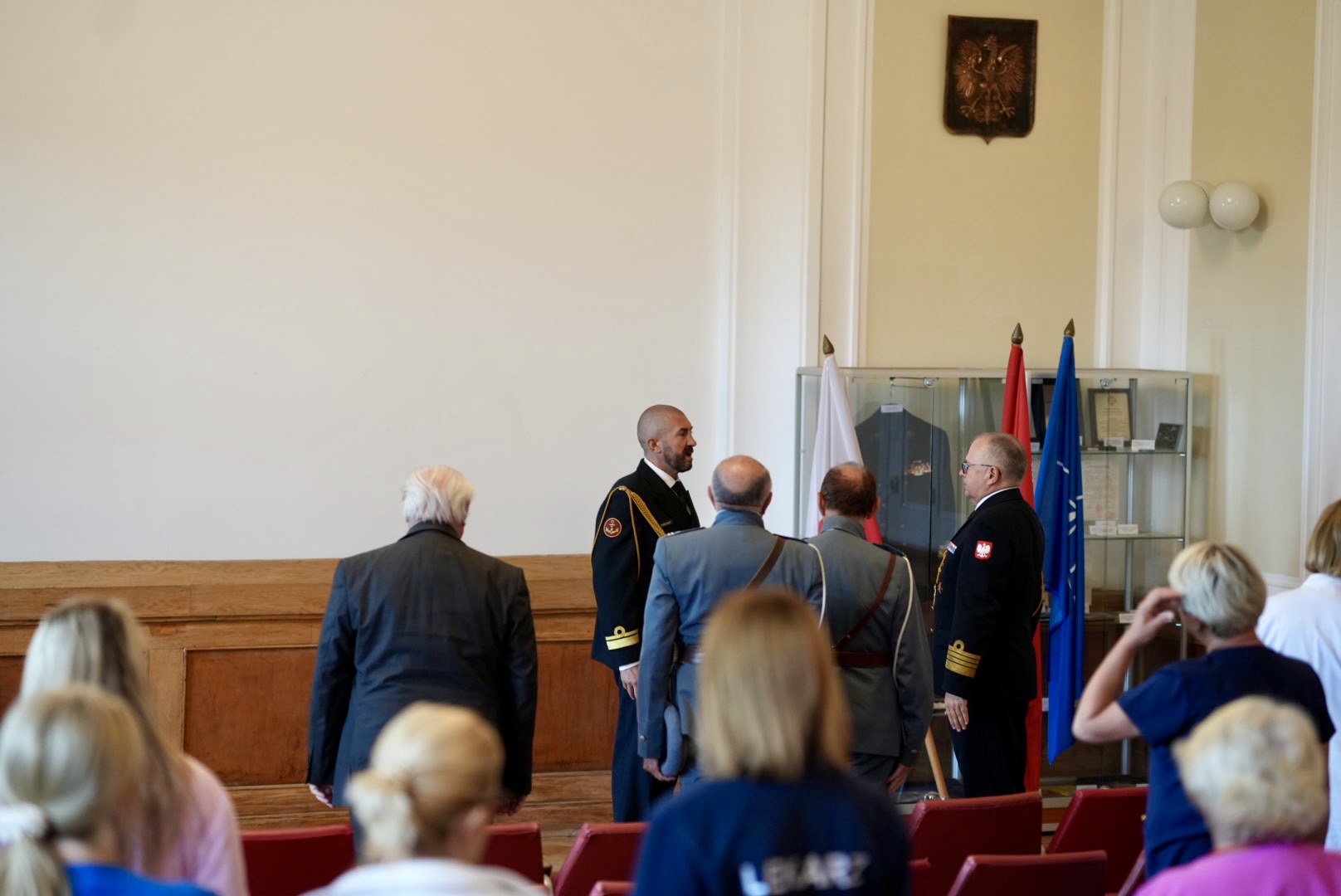 Święto Wojska Polskiego w 7 Szpitalu Marynarki Wojennej – obraz
