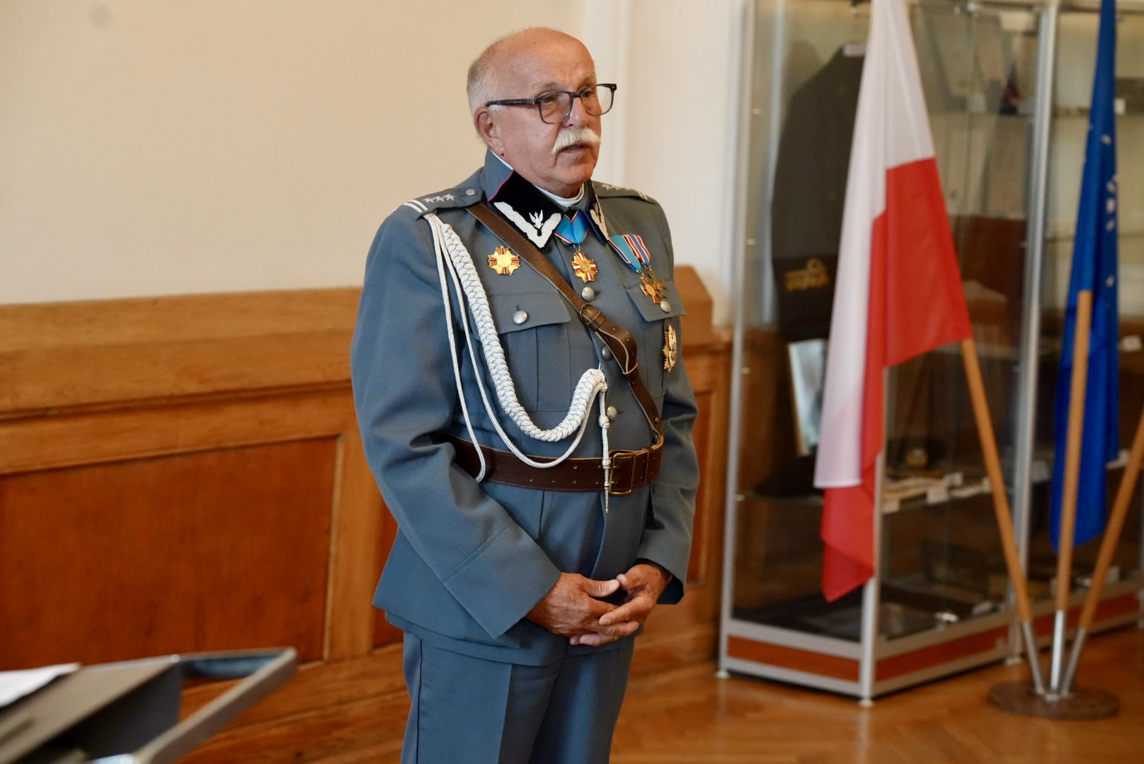Święto Wojska Polskiego w 7 Szpitalu Marynarki Wojennej – obraz