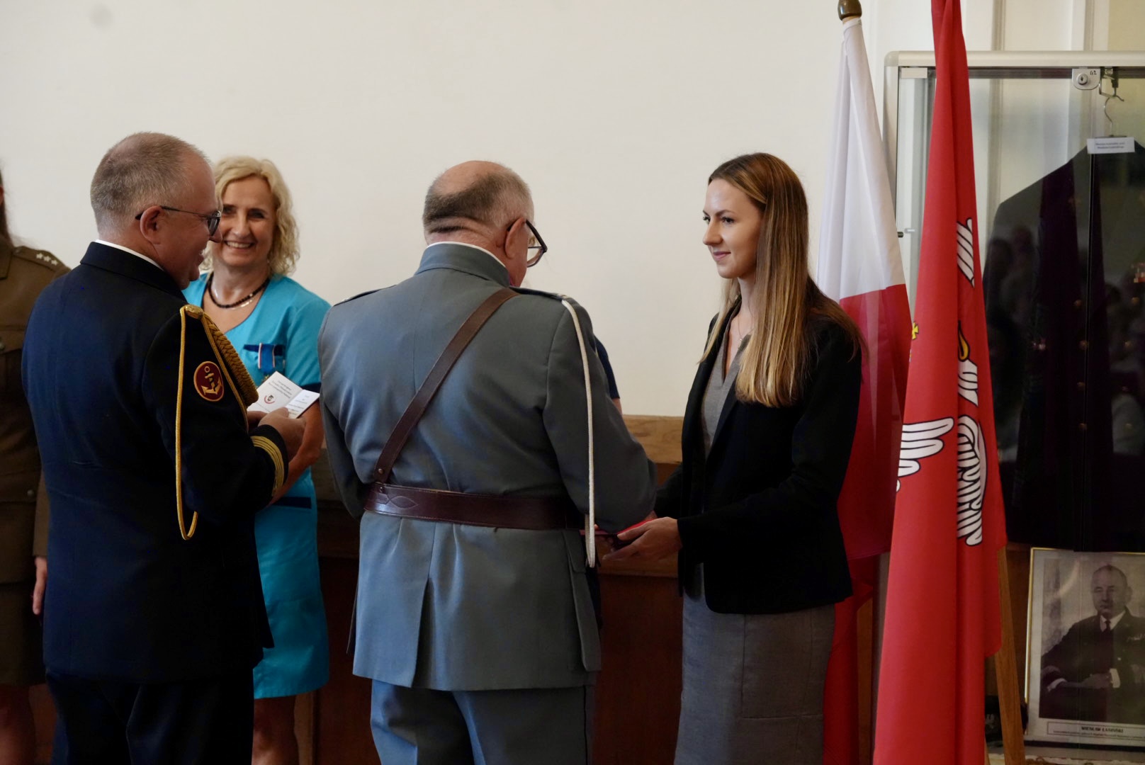 Święto Wojska Polskiego w 7 Szpitalu Marynarki Wojennej – obraz