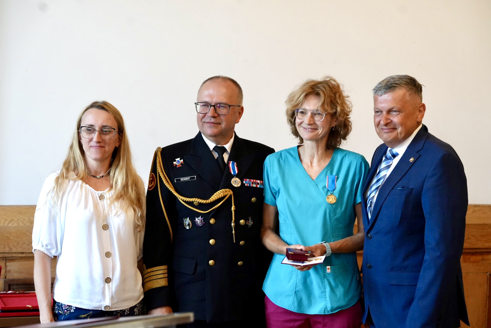 Święto Wojska Polskiego w 7 Szpitalu Marynarki Wojennej – obraz